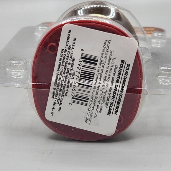 Solar Dancing Scarecrow Halloween Thanksgiving Fall Decoration - Picture 4 of 5